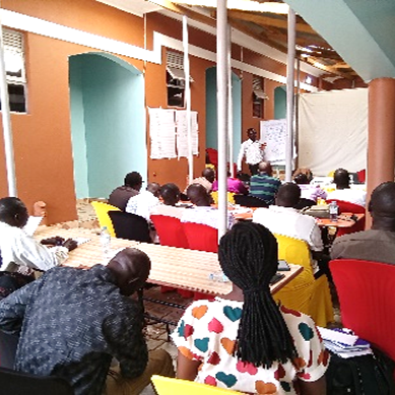 Mental health training
in Koboko Municipality